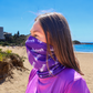 Coastrek Neck Gaiter - Purple Logo
