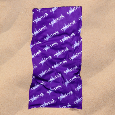 Coastrek Neck Gaiter - Purple Logo