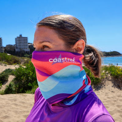 Coastrek Neck Gaiter - Wave Design