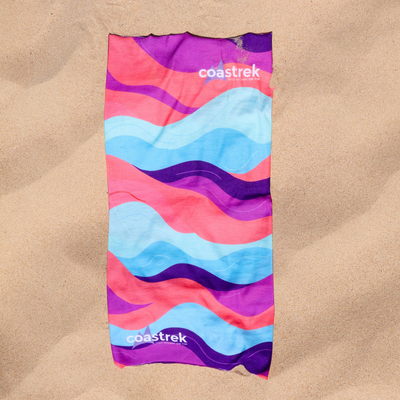 Coastrek Neck Gaiter - Wave Design